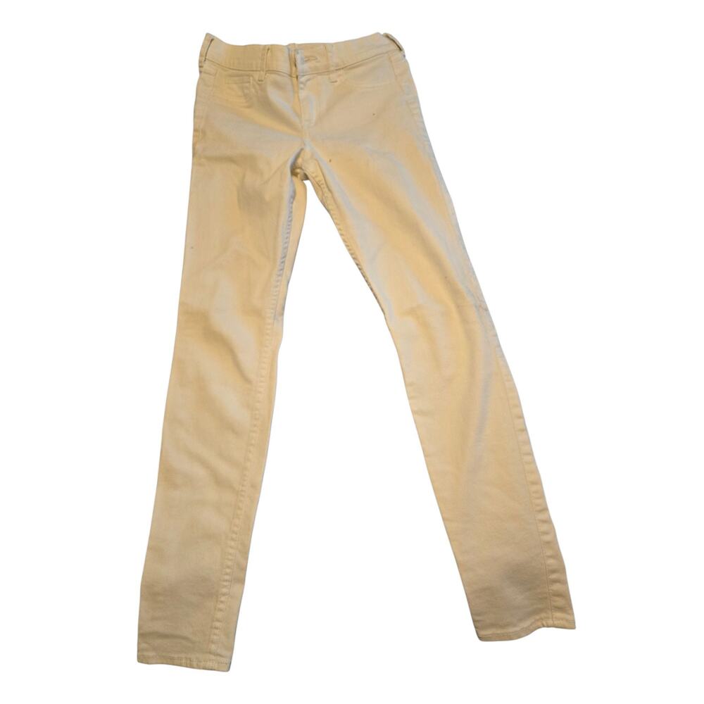 Abercrombie Kids Size 16 White Skinny Jeans